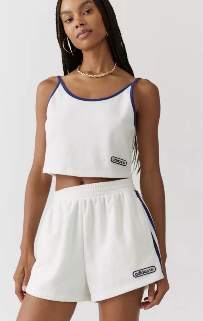 Adidas HL6584 Short Towel Terry Tank Top ( L ) NWT! Streetwear